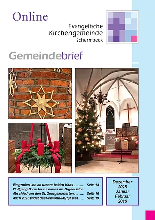 Deckblatt des Gemeindebriefes 12/25